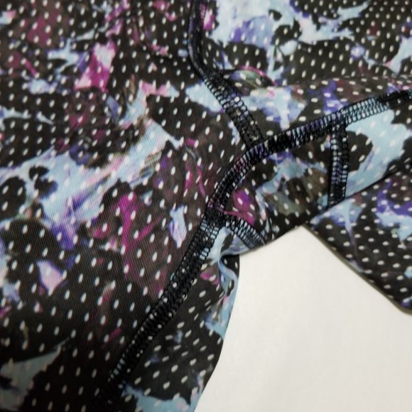 Lululemon Floral Sport Tranquil Luxtreme Mid Rise Inspire 7/8 Tights - Picture 6 of 7